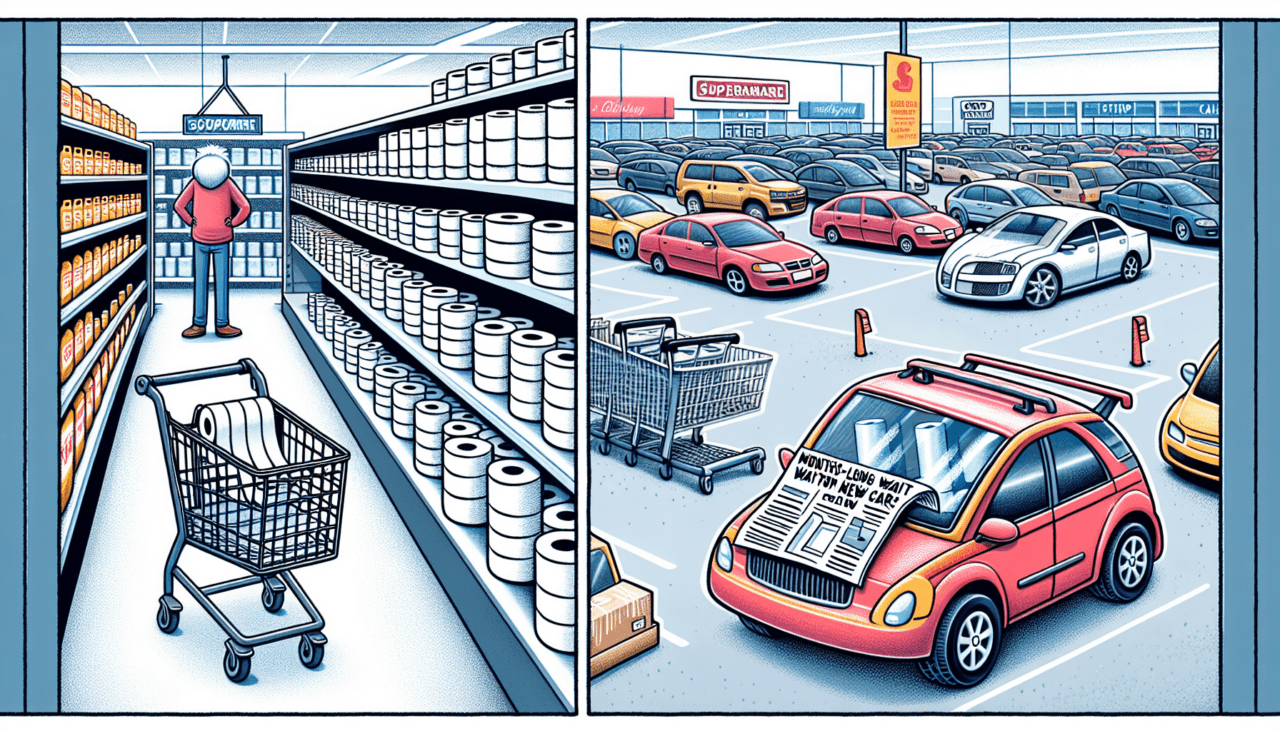 Remember that time, not too long ago, when you couldn’t find toilet paper, or getting a new car took months?