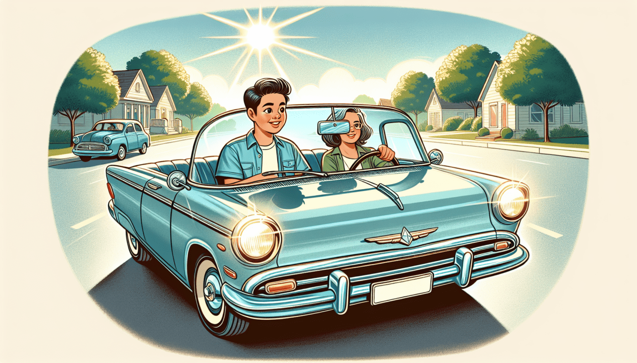 Remember those early driving days?